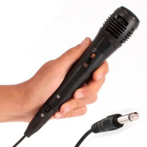 Microfone Karaokê Cabo 3m Completo